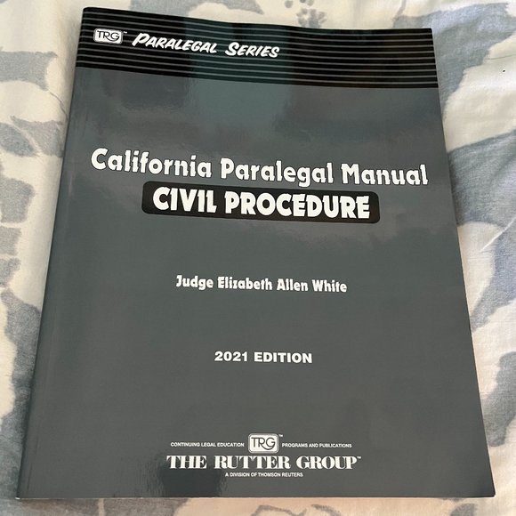 UCLA PARALEGAL TRAINING PROGRAM (UCLA PTP) Textbook Materials - Picture 2 of 5